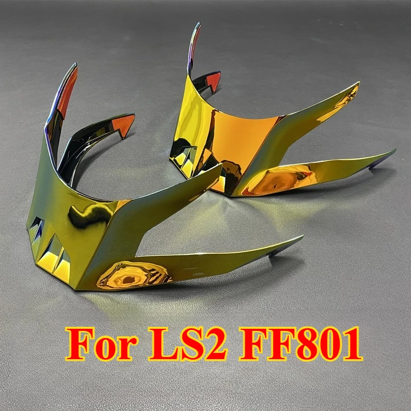 

Helmet Accessories for LS2 FF801 Large Tail Air Vane Combat Radar Track Spoiler Throttle Modified Tail
