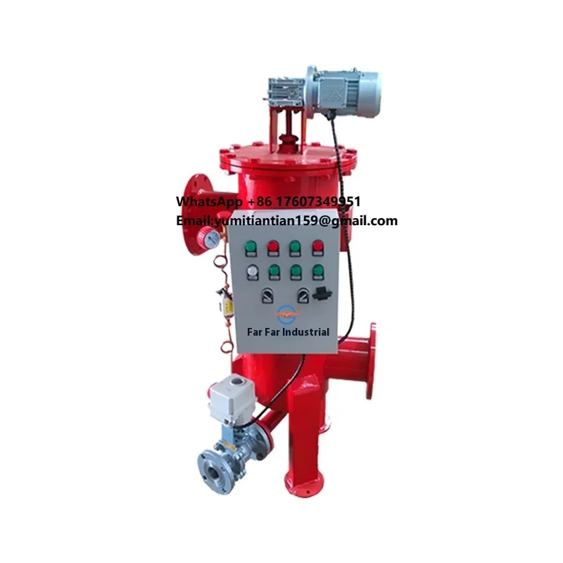 

Fully Automatic Self-Cleaning Brush Filter with Backwash Circulating Water Sewage Removal Processor-Gearbox Core Component