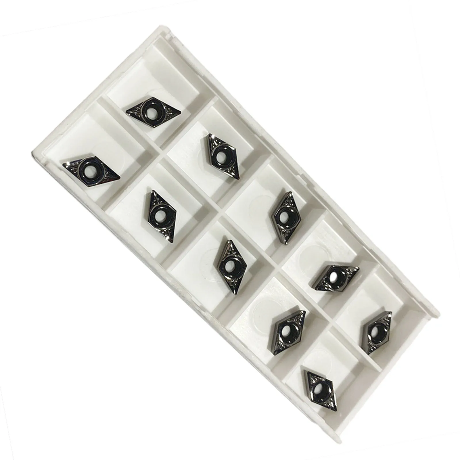 

Practical for Various Processing Environments 10pcs DCGT070202AK N01 Aluminium Cutting Carbide Lathe Insert DCGT07