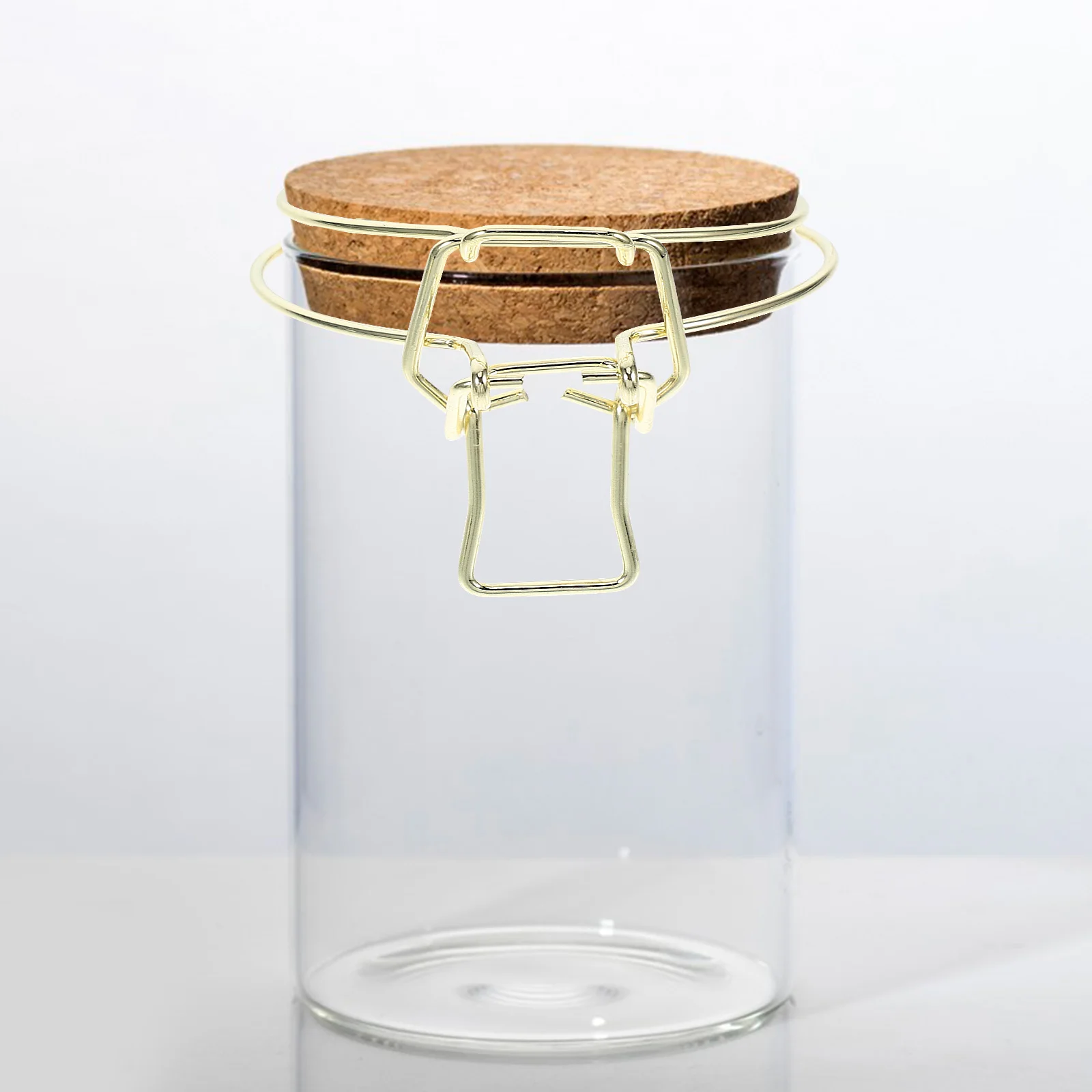 

3Pcs Wire Clamp for Mason Jars Stainless Steel Gold Finish Airtight Sealing Buckles Glass Container Lock Sealing Wire Clamps