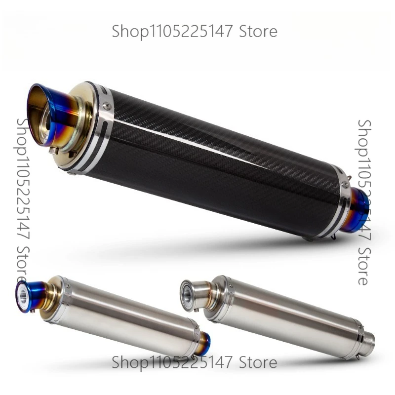 Motorcycle modified exhaust pipe Z900 R3 CBR650 S1000RR STB stainless steel universal tail section - view 2