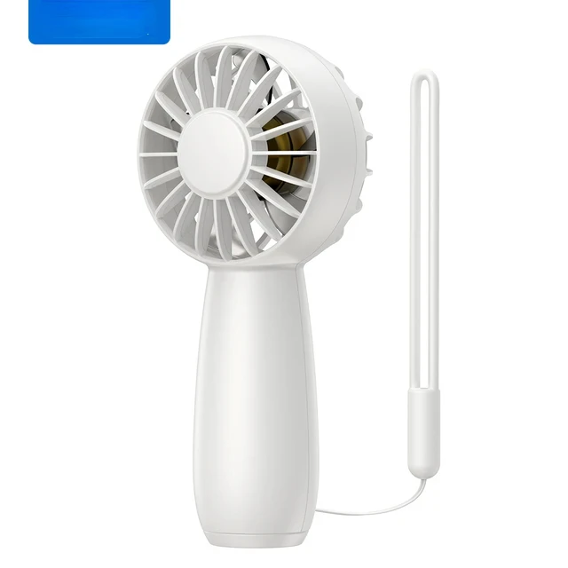 مروحة صغيرة محمولة 1800 مللي أمبير، مروحة USB 3 سرعات قابلة لإعادة الشحن مروحة محمولة رمش مراوح اليد غرفة لوازم التخييم