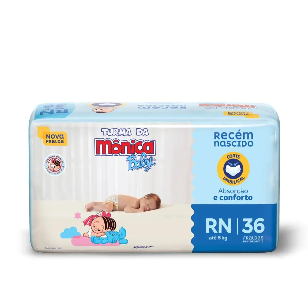 Diaper Monica Baby Jumbo RN with 36un