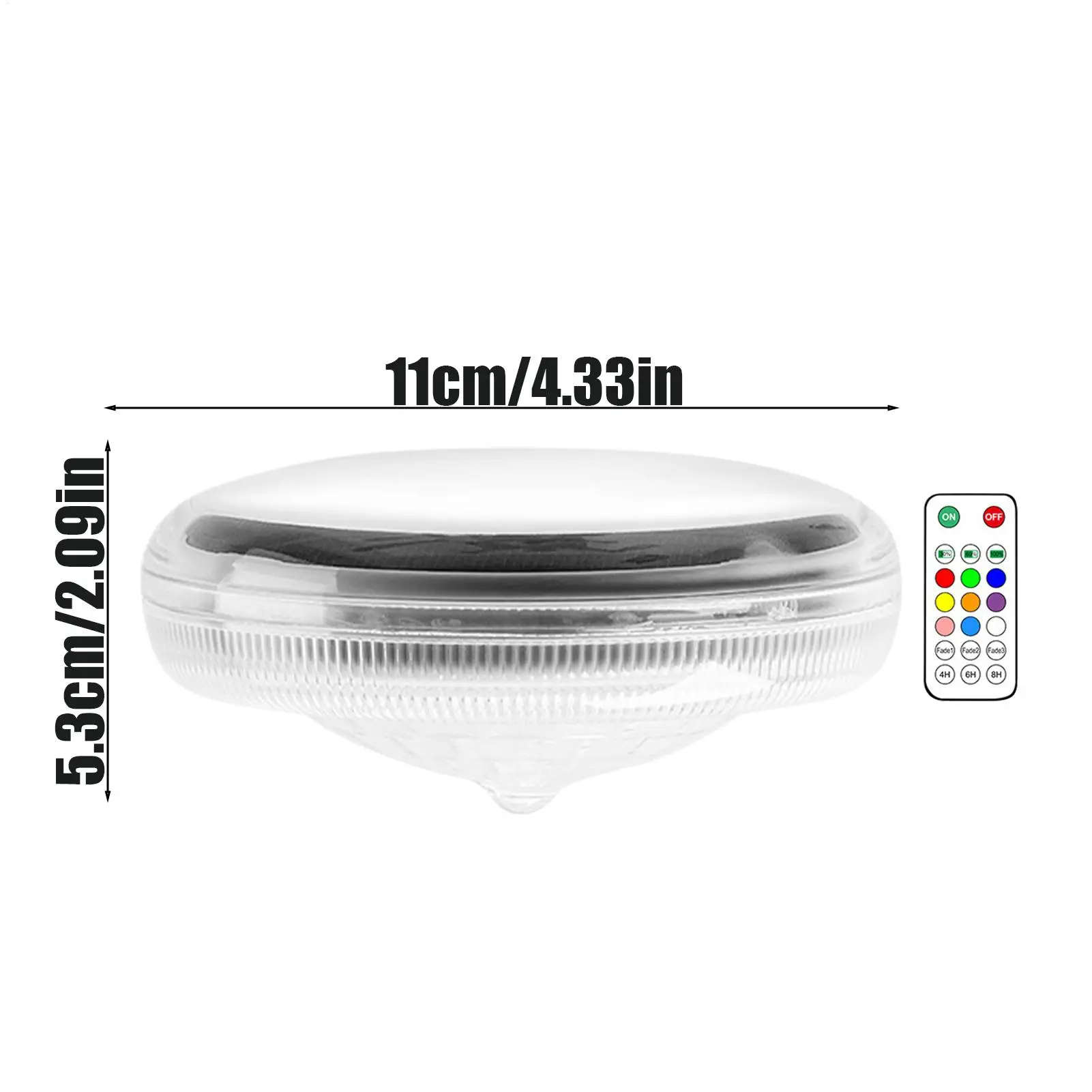 Floating Solar Lights For Pool USB Rechargeable Pool Lights With Remote Waterproof LED Decor For Outdoor Garden Party Patio Lawn