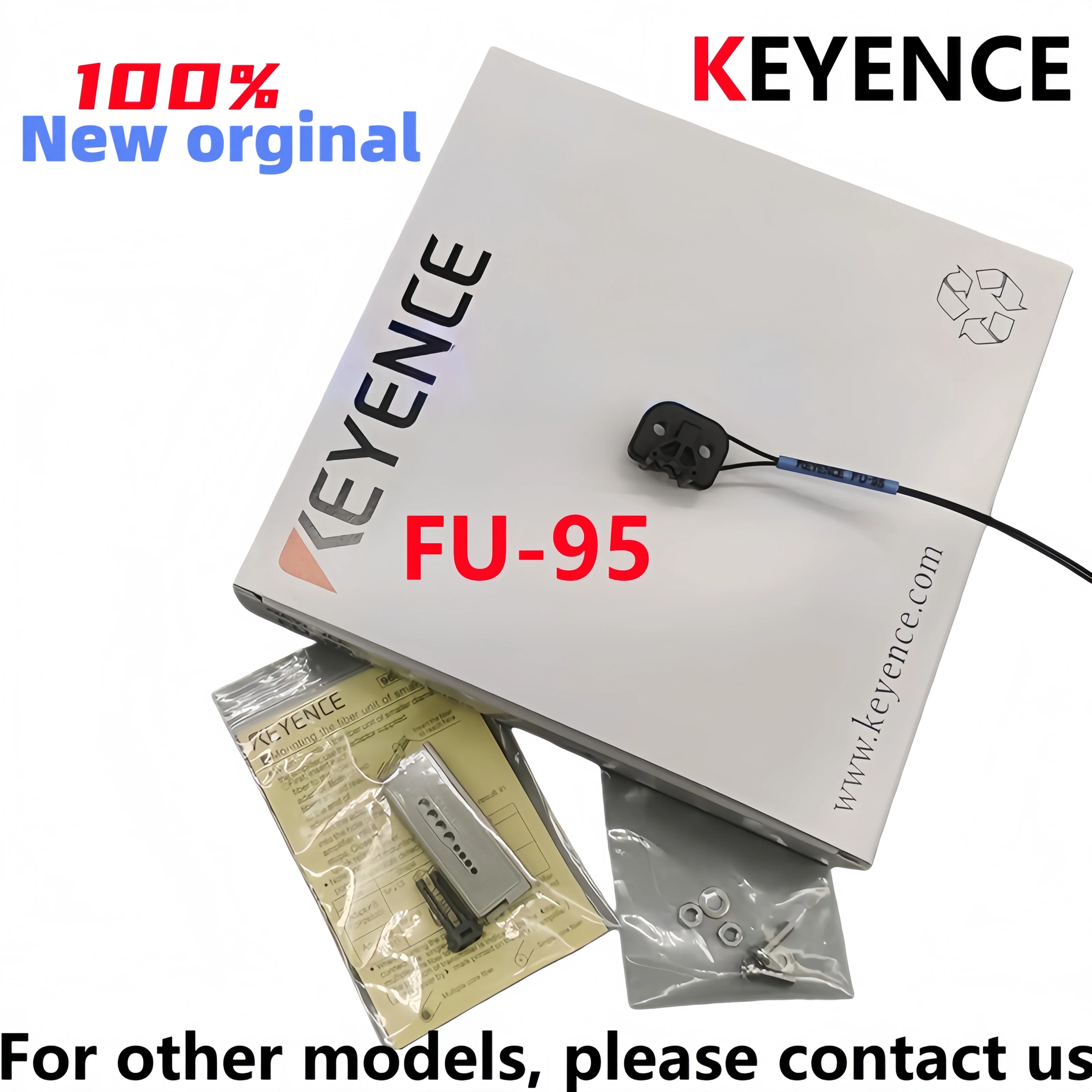 Brand new Original FU-95 KEYENCE Liquid level sensing fiber optic sensor