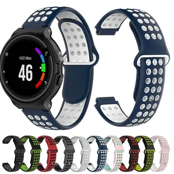 Siliconen Horlogeband Voor Garmin Forerunner 220 230 235 630 620 735 S20 S5 S6 Polsband Armband Smartwatch Zachte Band Waterdicht