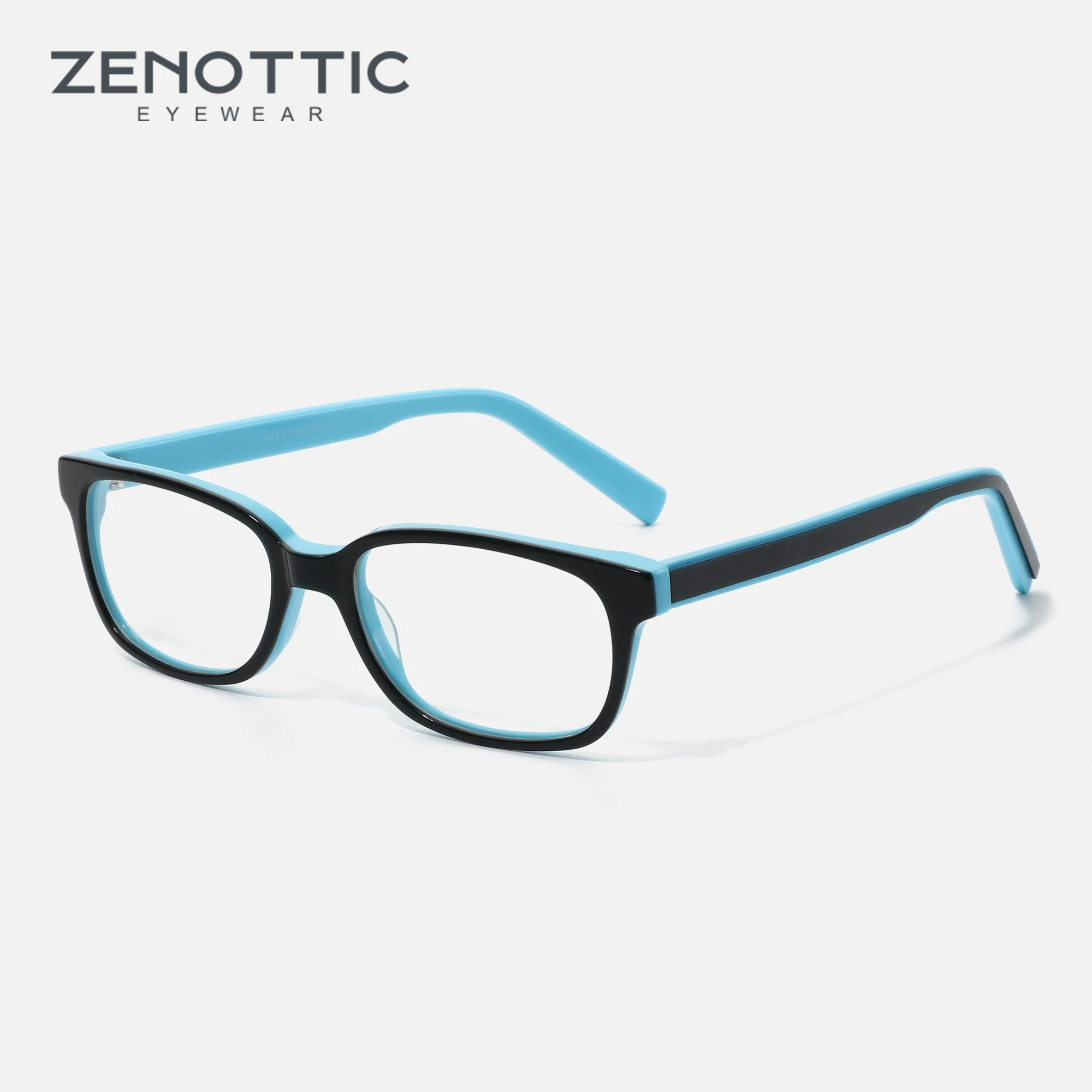 

ZENOTTIC Fashion Kids Glasses 2024 Rectangle Optics Frames For 2022 Boy Girls Eyewear Childre