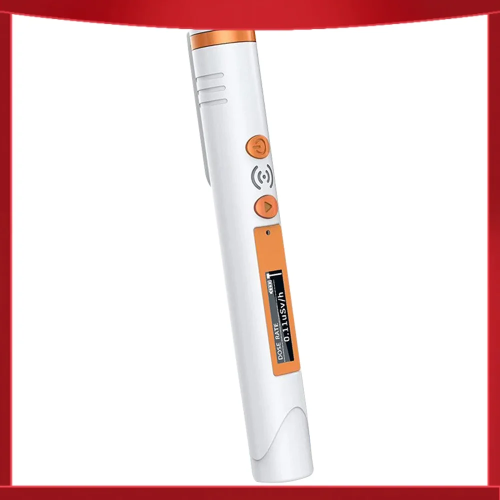 

Портативный ручной детектор ядерного излучения (радиоактивности) типа «ручка», детектор рентгеновского, гамма- и бета-излучения, персональный дозиметр-счетчик Гейгера со звуковым оповещением