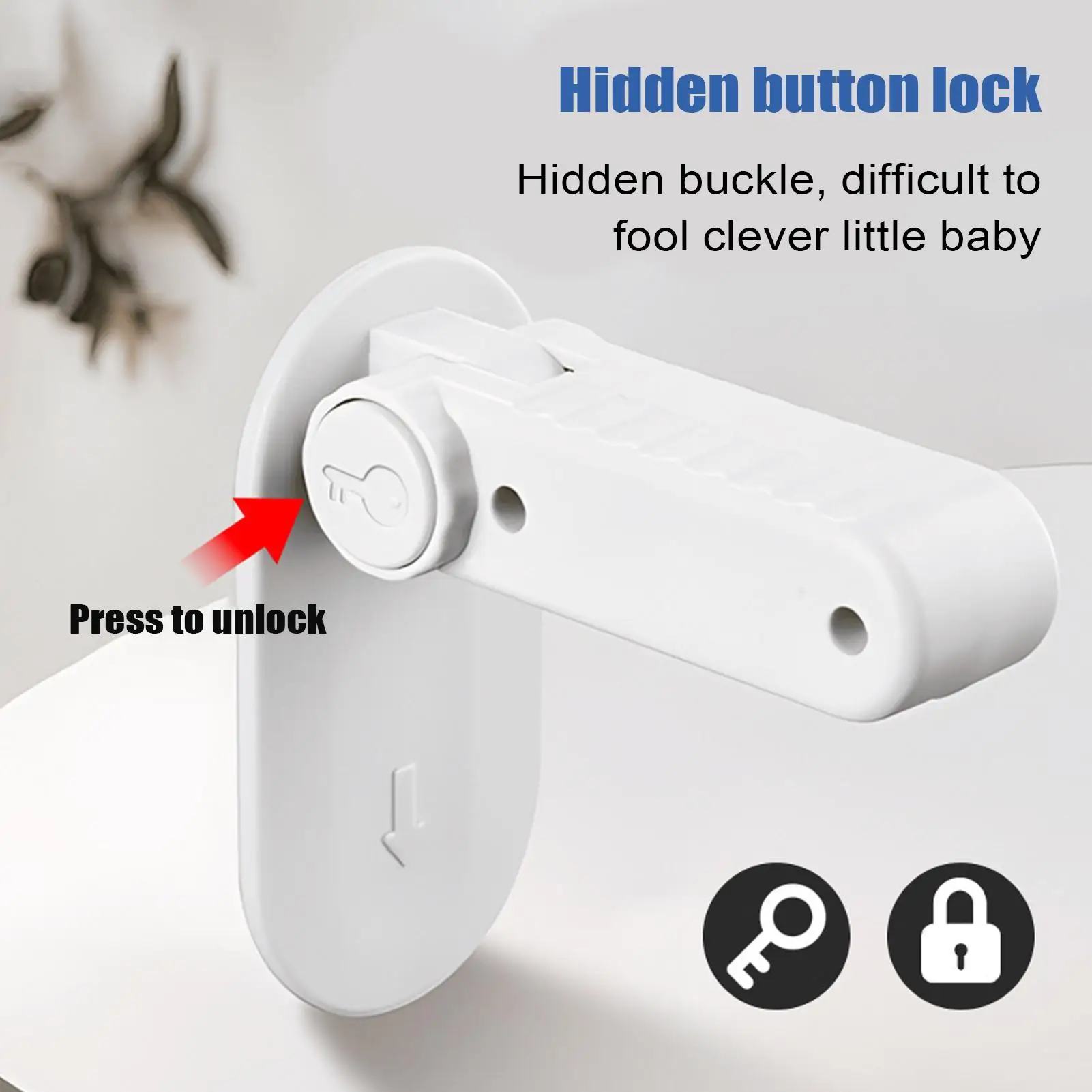 Fechadura da porta da criança do bebê fechadura da porta de segurança trava rolha produtos de segurança do bebê para animais de estimação da criança crianças quarto cozinha