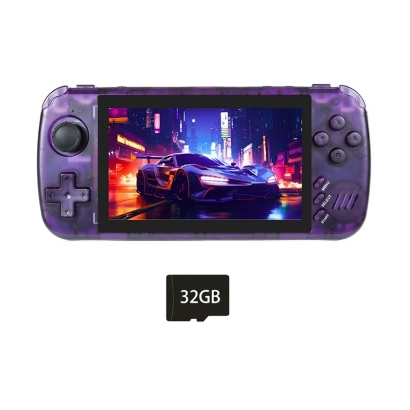 

X39pro Retro Video Game Console 32GB 4.5 Inch Screen Support 2-Player Games Handheld Gamepad Children Gifts