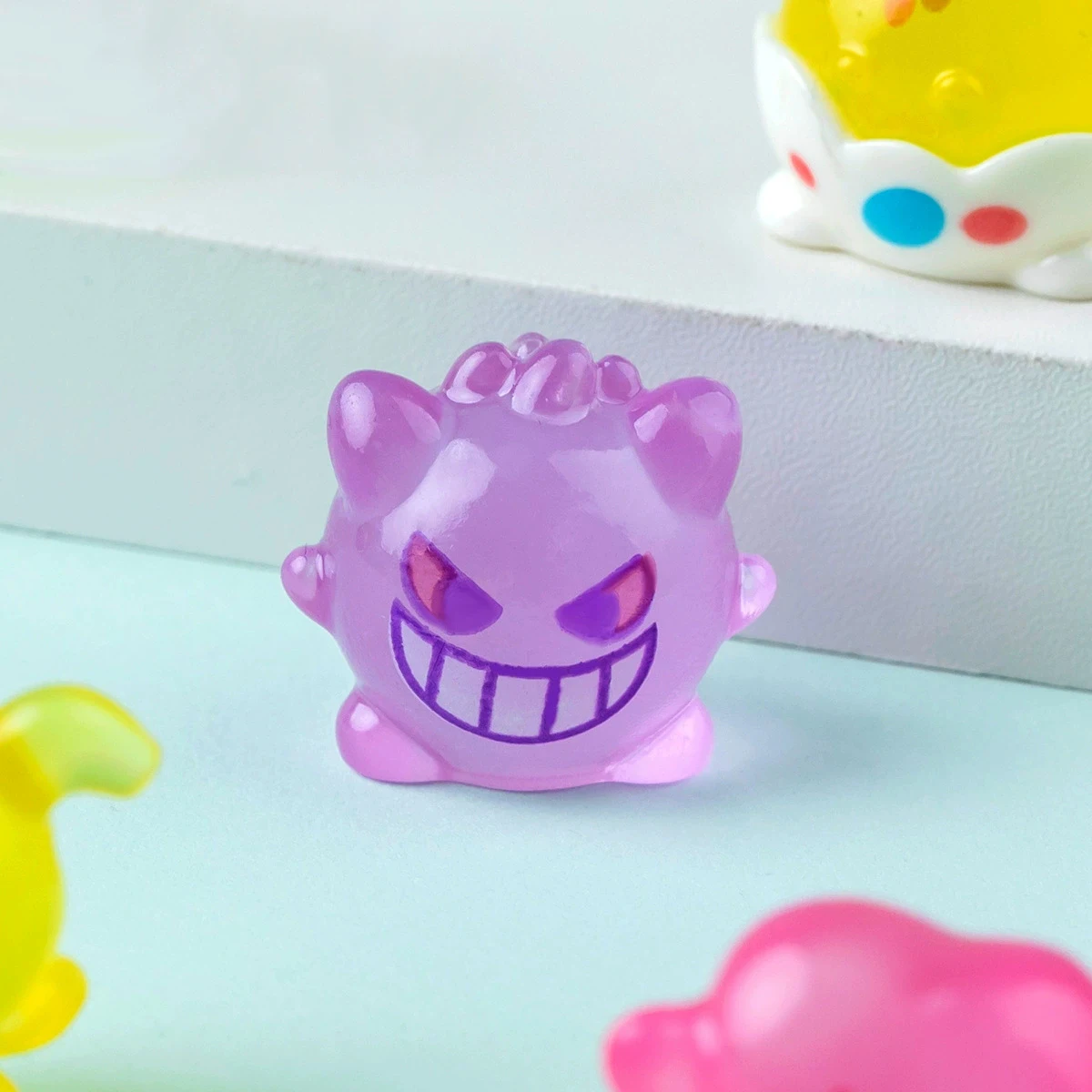 6 Stück/Set Anime-Figuren, niedliche Cartoon-Kawaii-Statuen, Sammelobjekte, Pocket Monsters-Modell, Kawaii-Desktop-Dekoration, Geschenk – Detail 7