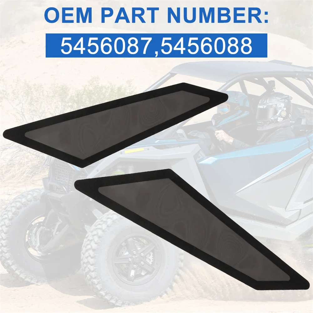 Polaris rzr pro xp 4 r 2022, 5456087 5456088,utvエアフィルター,左右の吸気スクリーン