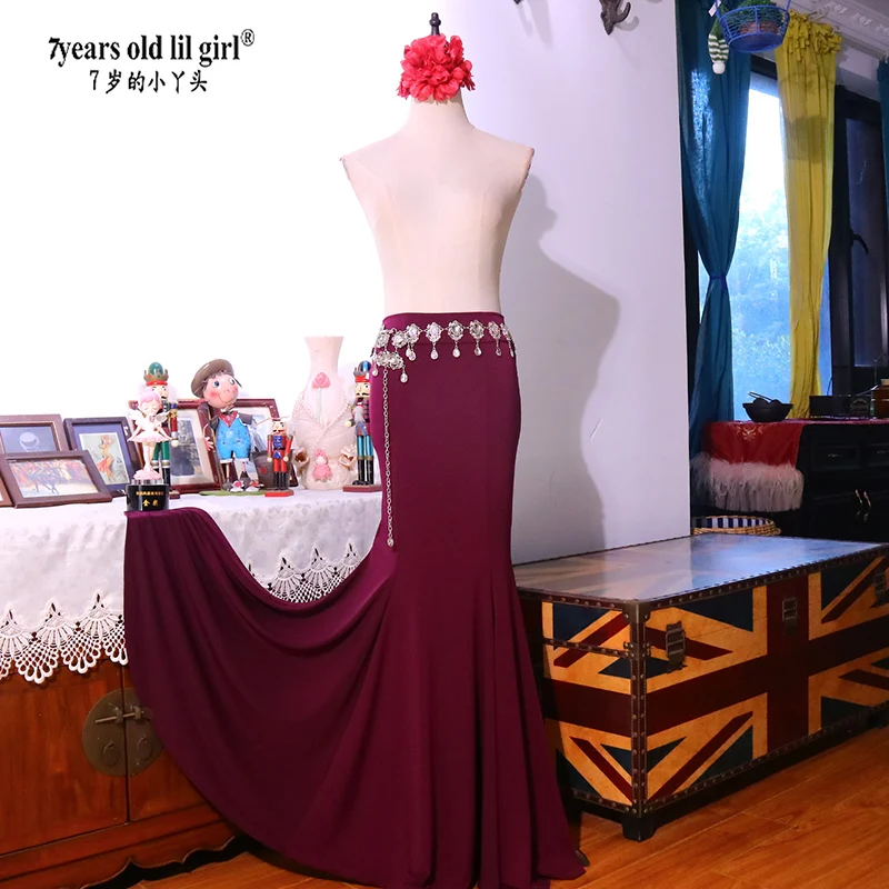 7 años Lil Girl 2025 nuevo vestido de baile español falda de práctica de Flamenco ropa multEVV106icapa mujeres