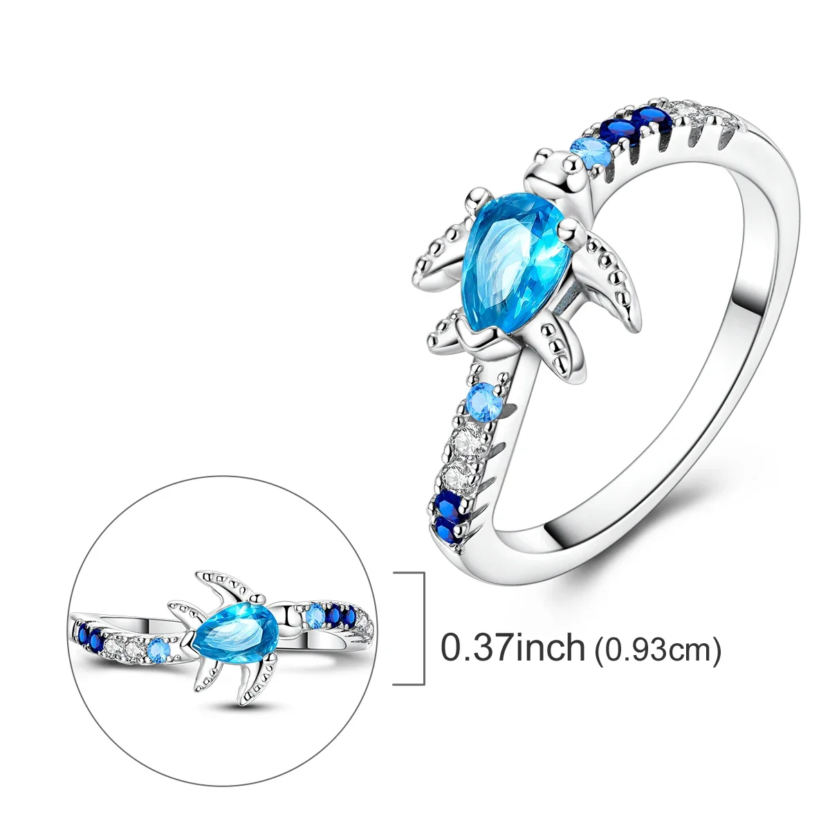 Original Silver Plated Jewelry Bracelet Accessory Anniversary Valentine's Gift Jewelry Set Ocean Animal Multi Earring Necklace