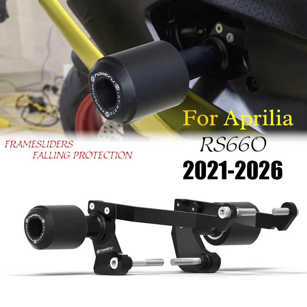 Fit For Aprilia RS660 2021-2027 Motorcycle Falling Protection Frame Slider Fairing Guard Crash Pad Protector