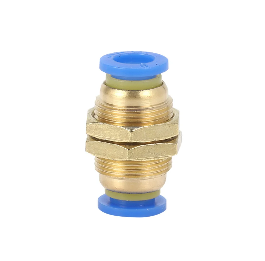 1Pc Pneumatic Fittings PM 4mm 6mm 8mm 10mm 12mm 14mm 16mm Connectors Air Water Hose tube Quick Release Joiner