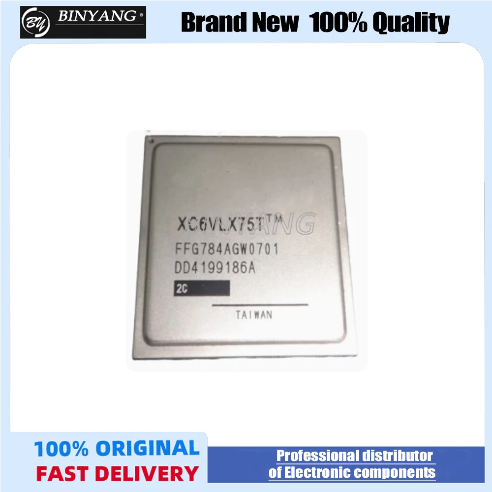 1PCS/lot  XC6VLX75T-2FFG784C XC6VLX75T IC FPGA 360 I/O 784FCBGA   100% new imported original