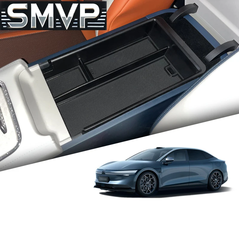 

Fit For Zeekr 007 2024 2025 Car Styling Center Console Organizer Storage Interior Armrest Storage Box Auto Modified Accessories