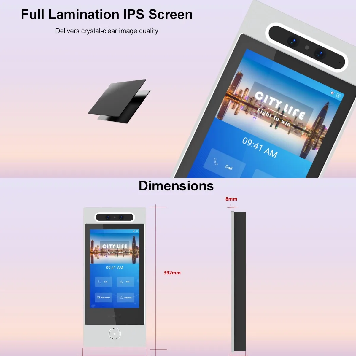 GSM intercom 3G doorphone mobile cellular entry gate relay switch siemens 4G intercom