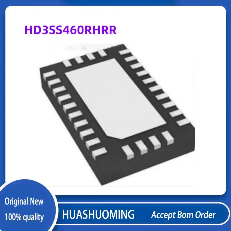 10Pcs/Lot   NeW HD3SS460RHRR  HD3SS460R HD3SS460   QFN-28