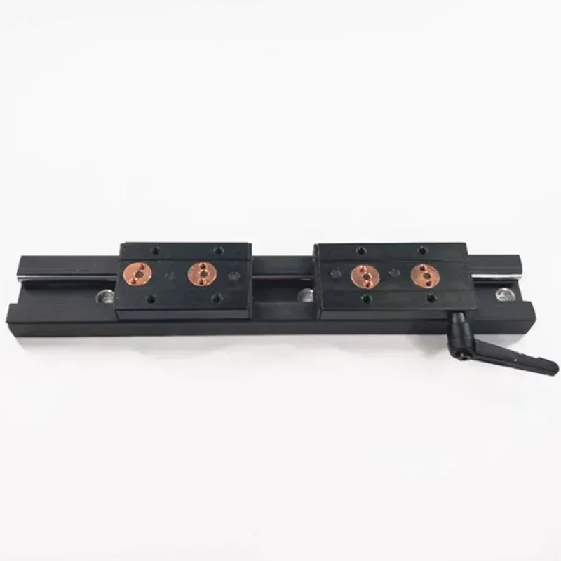 Blackening Built-in dual-axis linear guide Rail Aluminum Roller Bearing Industrial Track SGR15N guide+SGB15N 3/4/5 Wheel Slider