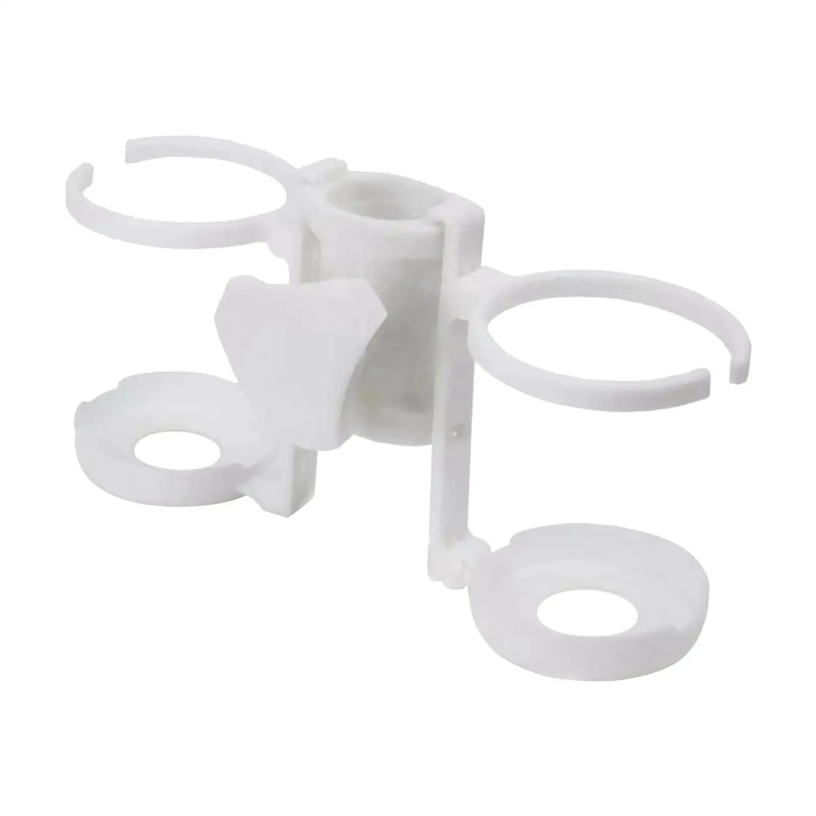 Outdoor Umbrella Cup Holder W/ 2 Drink Holders Holders Drink Cup Holders Swimming Pool Coffee Stand for Patio Umbrella Garden