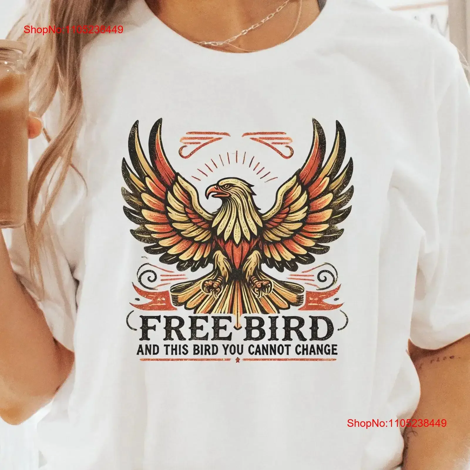 Vintage Eagle T Shirt Boho Wings Free Bird Retro Lover Top for Nature Lovers vintage Washed fashion graphic Comfortable