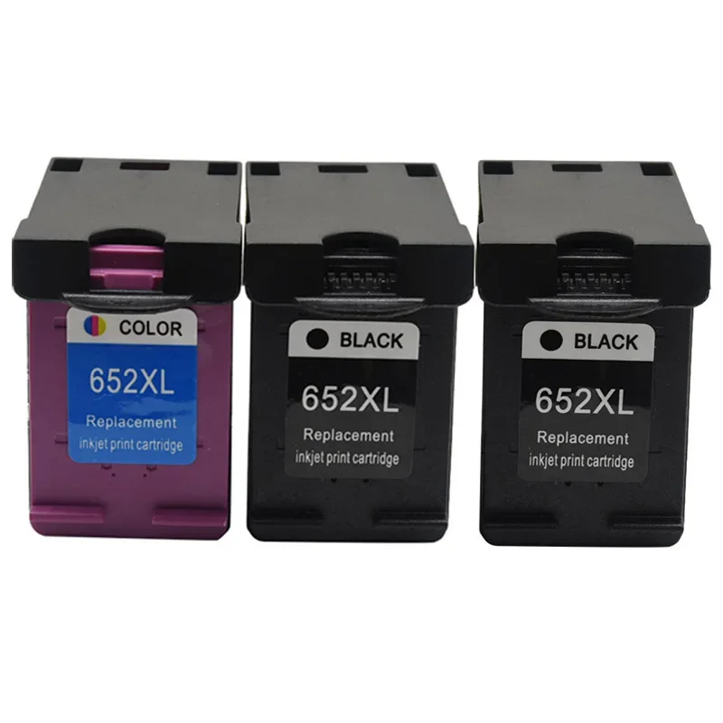 652XL 652 잉크 카트리지 교체 HP 652 XL HP Deskjet 1115 1118 2135 2136 2138 3635 3636 3835 4535