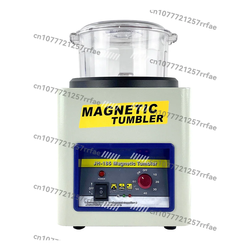 Jh-185 Magnetic Polishing Machine Automatic Positive and Negative Rotation Used for Deburring of Jewelry Magnetic Polishing