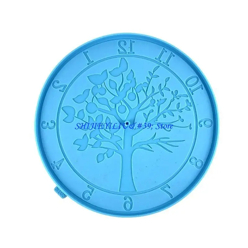 E21F Clear Timer-Making Mold for DIY Art Craft Making Alarm Mold Handmade Home Decor