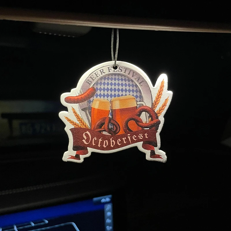 German beer festival Oktoberfest Craft Beer Car fragrance car perfume perfume long-lasting fragrance pendant out of the wind bre