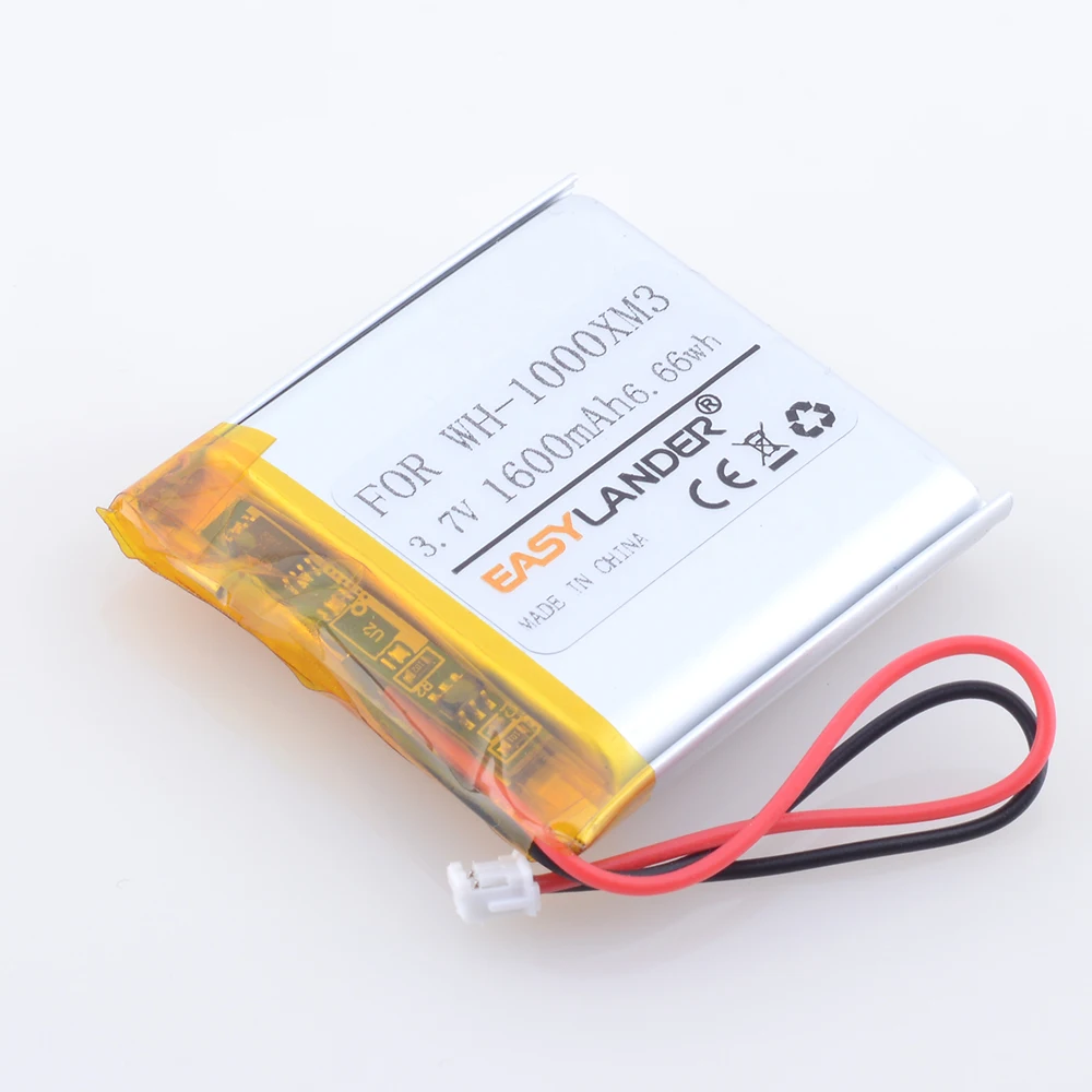 Draadloze headsetbatterijvervanging voor Sony WH-1000XM4 XM4 WH-1000XM3 XM3 XM5 - Compatibel met Sony Ruisonderdrukkende headsets