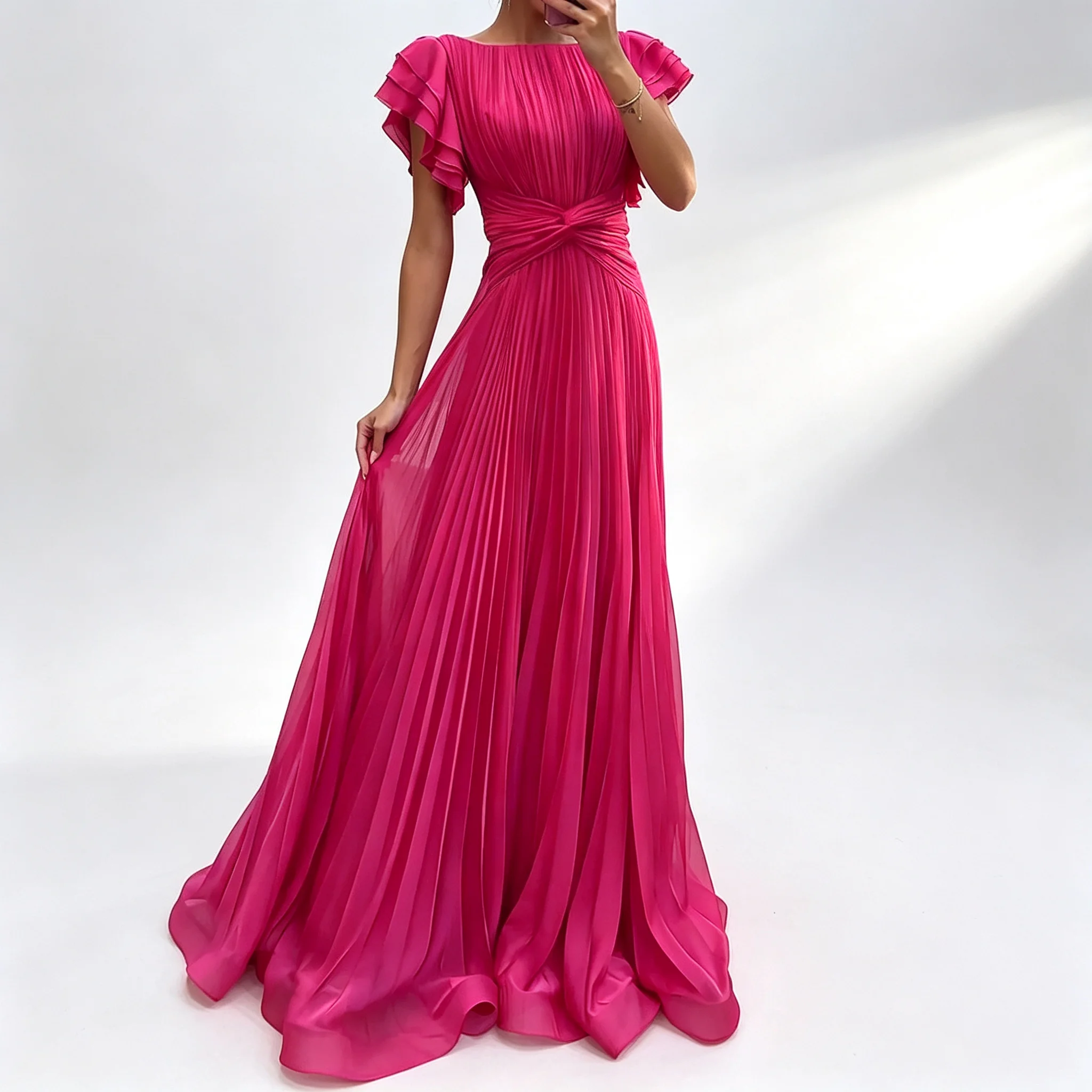 Tippet Line - Wedding Guest Dress Elegant Party Long