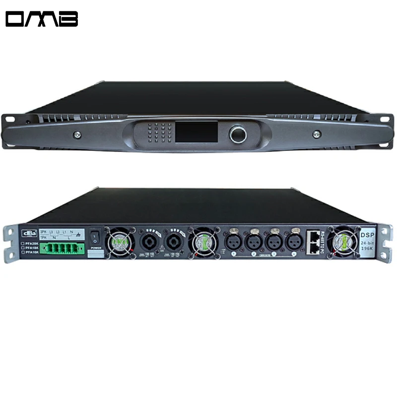 TLF PFA20K 2000 واط 4 قناة من الدرجة الأولى تضخيم موثوقة مرنة رف الرقمية Powersoft مكبر للصوت لتطبيقات التجول #4