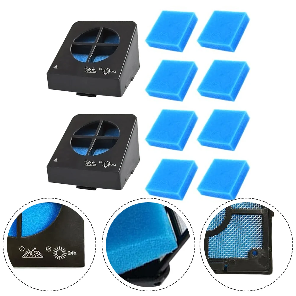 

For Eureka NEW400 Wet Dry Vacuum Cleaner Replacement Filter Set with 2 Filters and 8 Cotton Filters for Dust Control