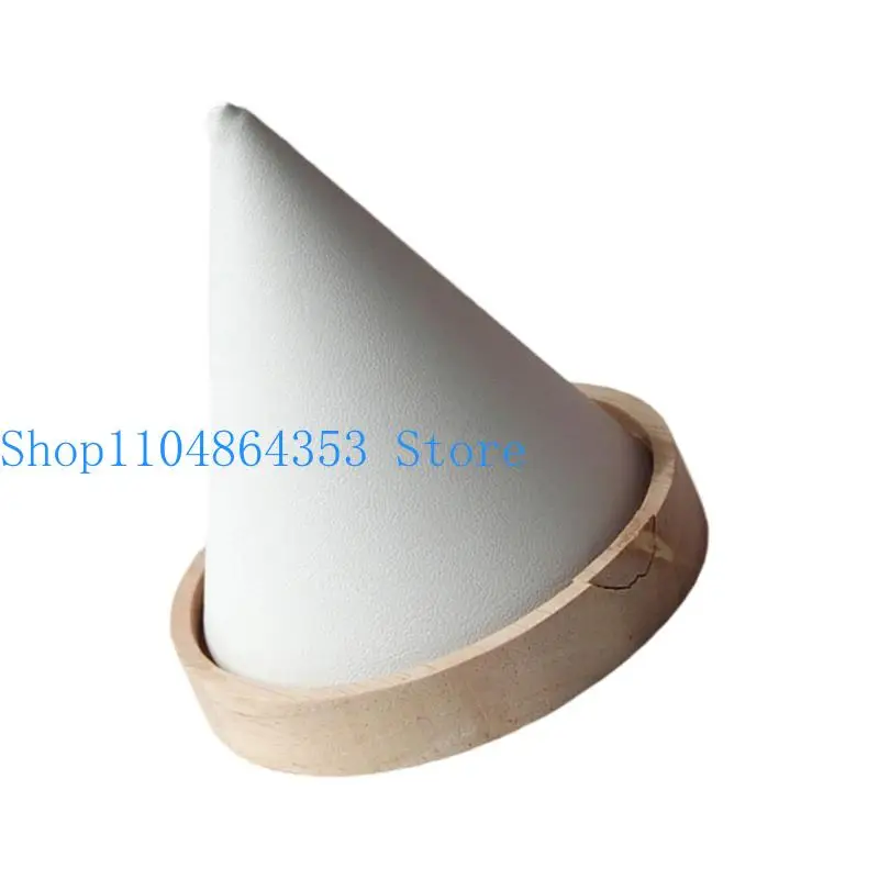 652F Practical Various Size Conical Bracelet Display Stand Velvets Structure