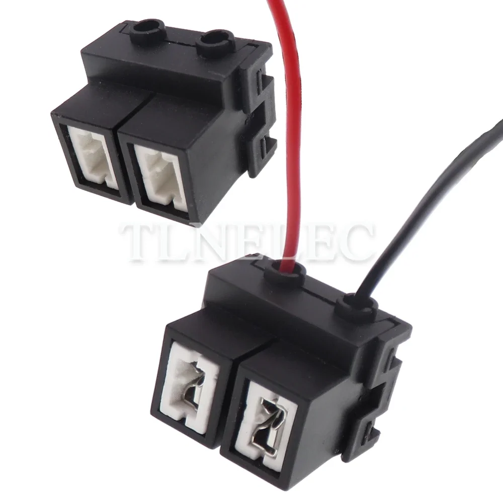2 Pin Way Car Large Current Wiring Cable Sockets With Wires Automobile High Power Connector H7-2B