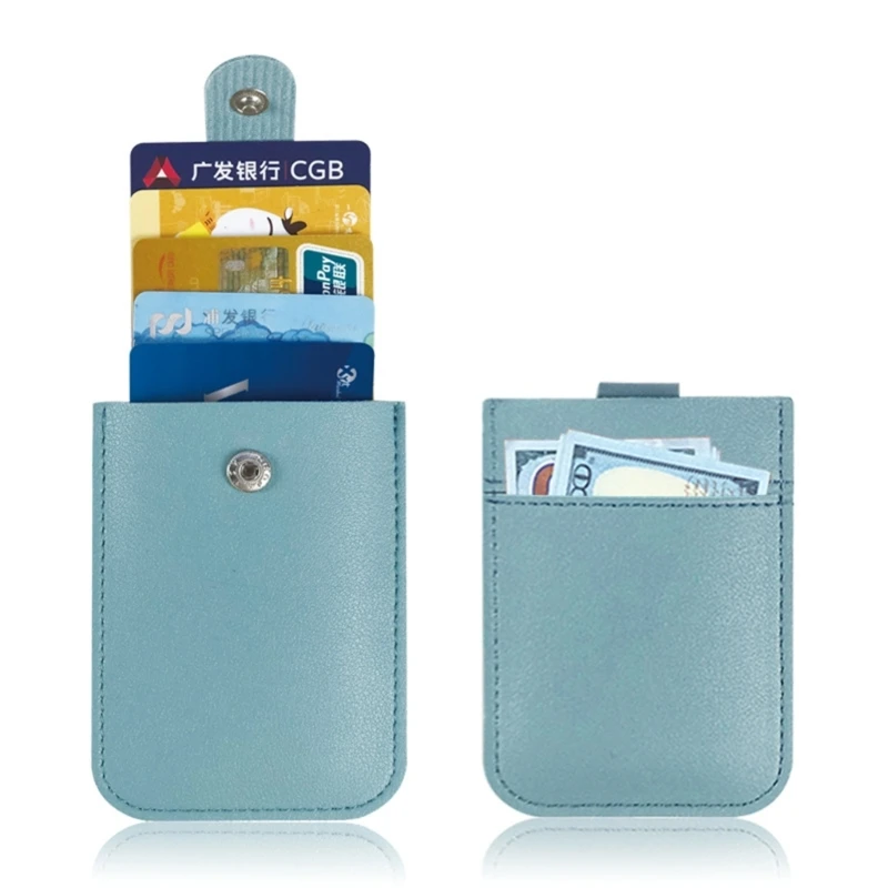 PU Credit Bank Card Holder Wallet for Men Women Money  Business Gift