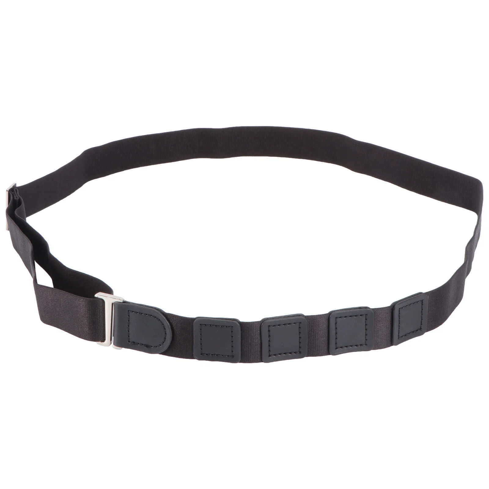 حزام القميص Stay قابل للتعديل، قفل القميص، حزام الملابس الداخلية، أسود متين ومطاط ومضاد للتجاعيد للمكتب الاحترافي #6