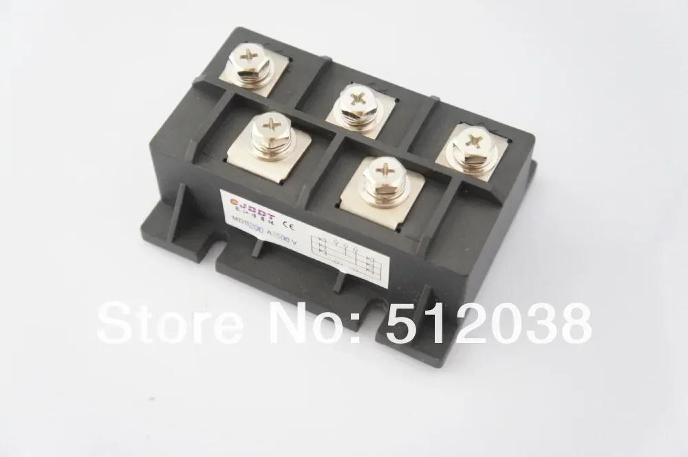 

MDS200A 3-Phase Diode Bridge Rectifier 200A Amp 1600V