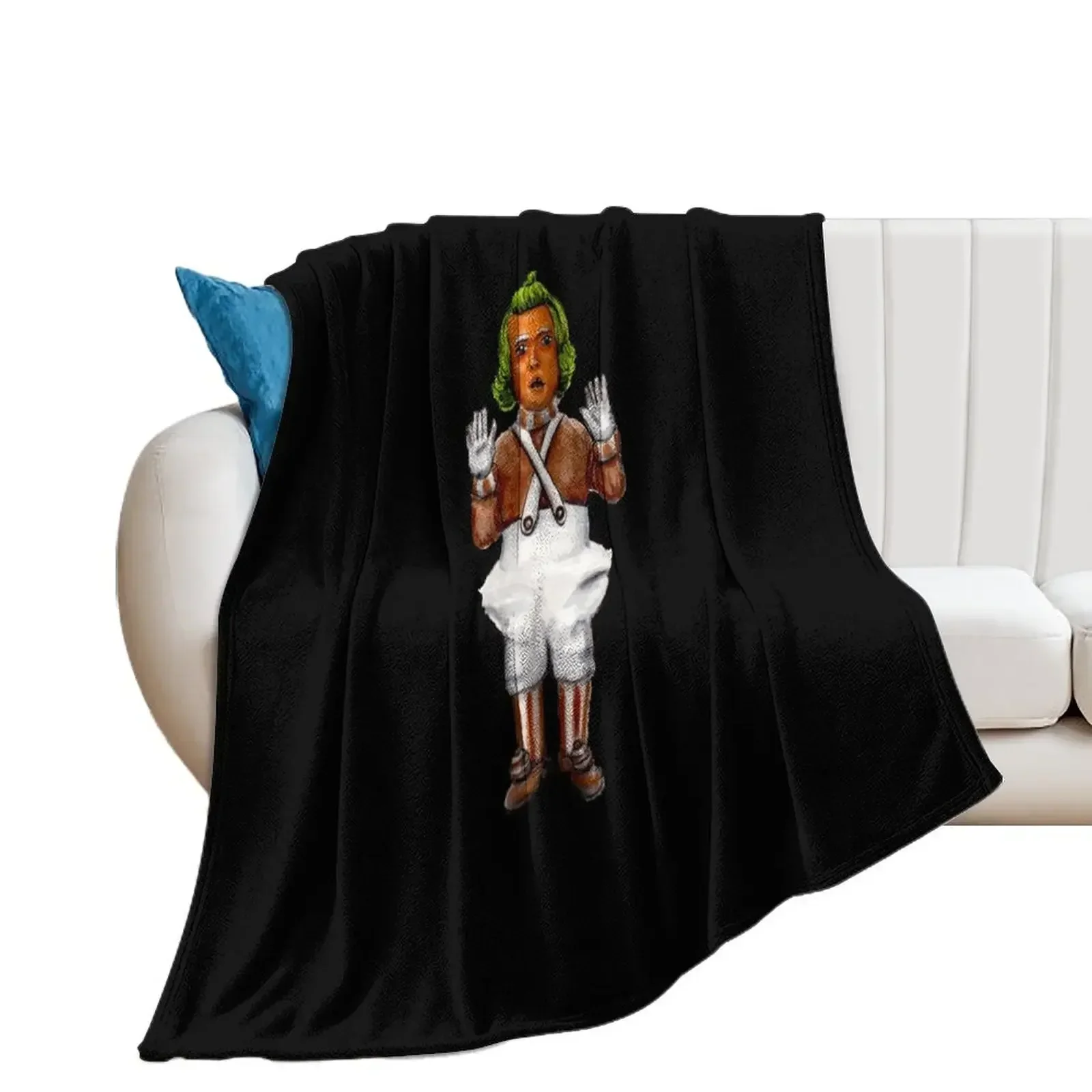 Oompa Loompa Doompity Doo Throw Blanket Single Decorative Beds Blankets