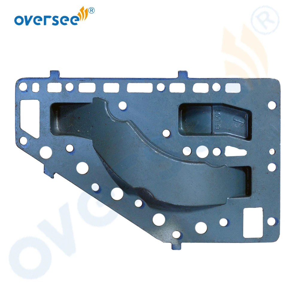 

Oversee 6F5-41111-01-1S Yamaha Inner Cover Exhaust E40J/E40G 2 Stroke 40HP cubierta interior de escape