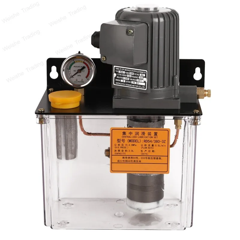 

Electric Grease Lubricating Oil Pump Injection Molding Machine 380V Heavy Oil Gear Oiler DR54/380-3Z Butter
