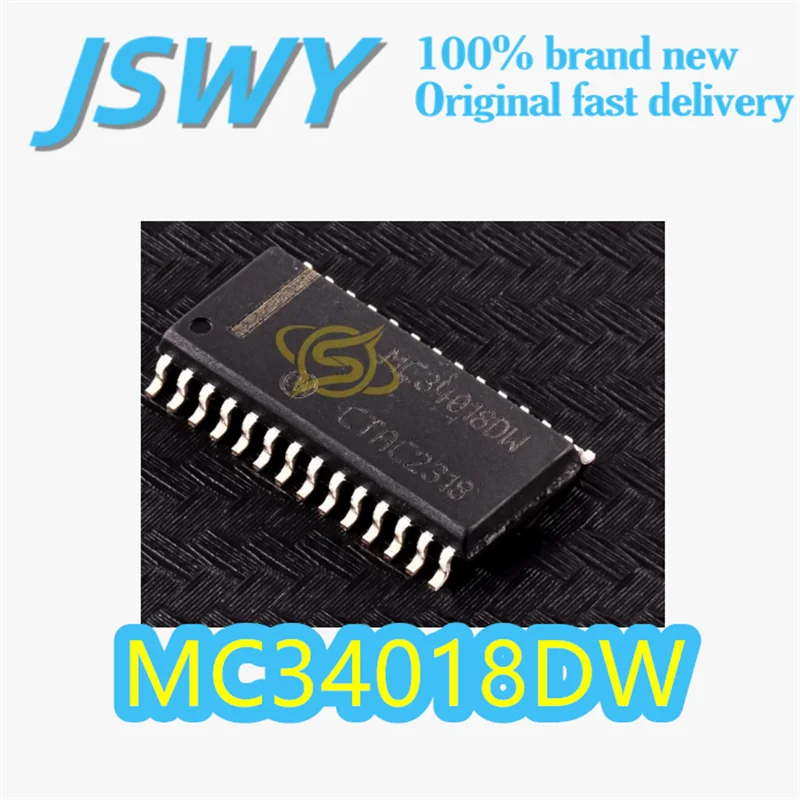 (10/50 шт.) MC34018DW Оригинальный MC34018 SOIC-28 посылка громкой связи динамик IC с фоновым шумоподавлением электроника