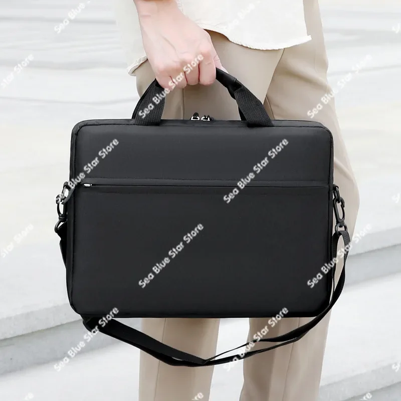 Stylish and simple laptop bag Laptop bag can be hung in the suitcase 16-inch large-capacity shockproof computer bag