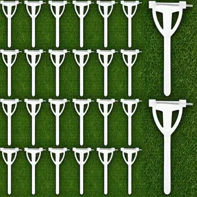 

80pcs Triangle Corsage Pins Lightweight Plastic Safety Pin Brooch For Wedding Party Events Shawl Scarf Lapel Pins Craft