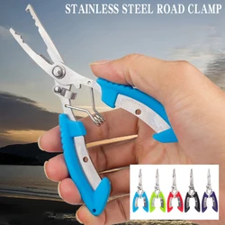 1PCS Stainless Steel Fishing Hook Remover Fishing Pliers Fishing Scissors Multifunction Fish Tongs Road Clamp Fish line Cutter