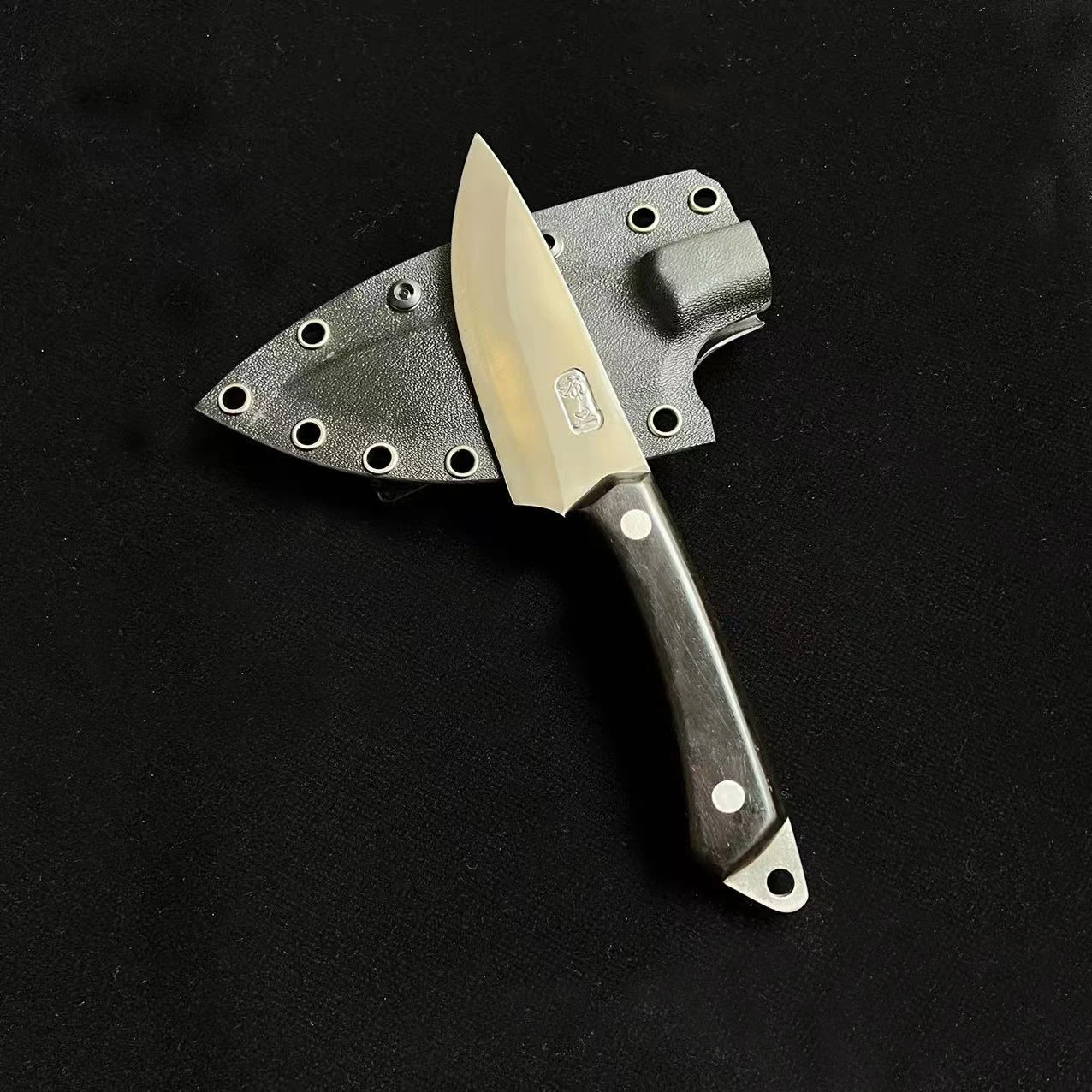 4 Inch Paring Knife BG42 Aviation Special Steel Blade Utility Cleaver Peeling Fruit Handmade Forged Kitchen Knife With Cover