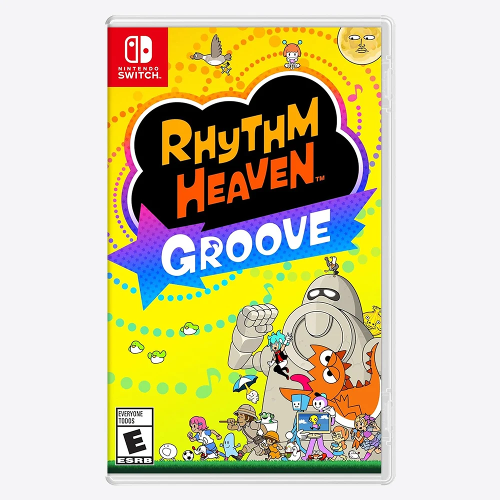 Jogo Físico Rhythm Heaven Groove para Nintendo Switch, Ofertas de Jogos para Console Switch 1 e Switch 2, 100% Novo e Original