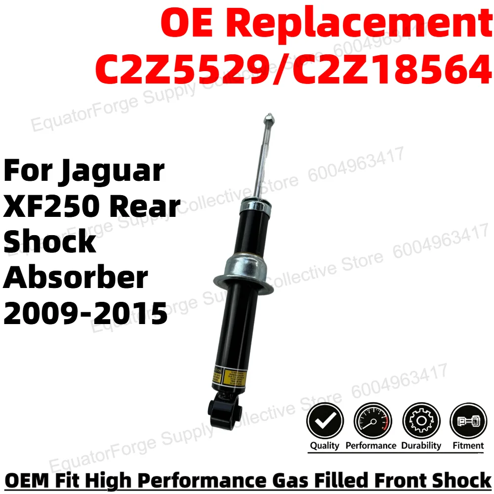 Comfortable Direct Fit High Stability Premium Durable Rear Shock Absorber for Jaguar XF250 OE Number C2Z5529/C2Z18564